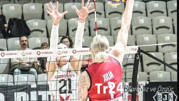 Beşiktaş taraftarı önünde Kuzey Boru’ya kaybetti