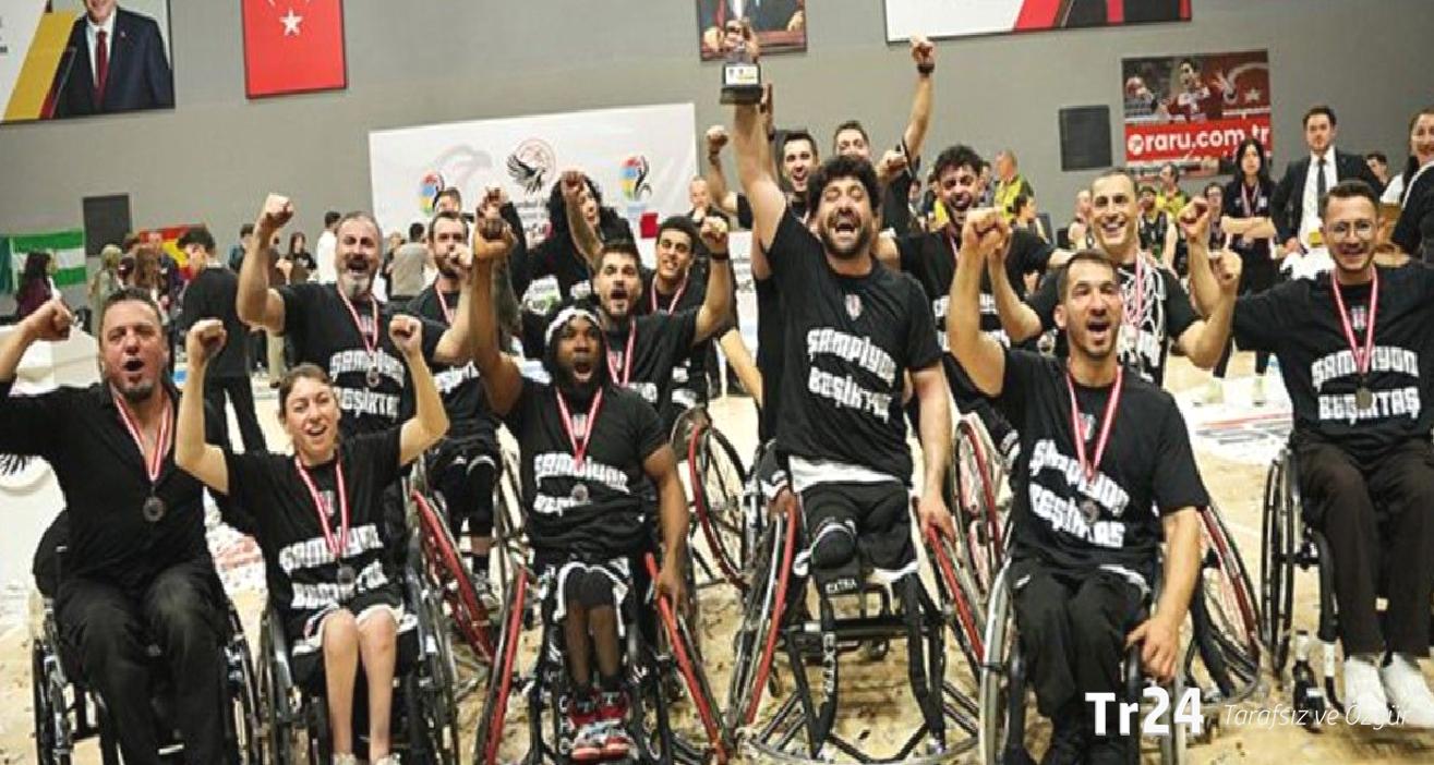 Beşiktaş Tekerlekli Basketbol Takımı Avrupa Kupası 3’te şampiyon oldu