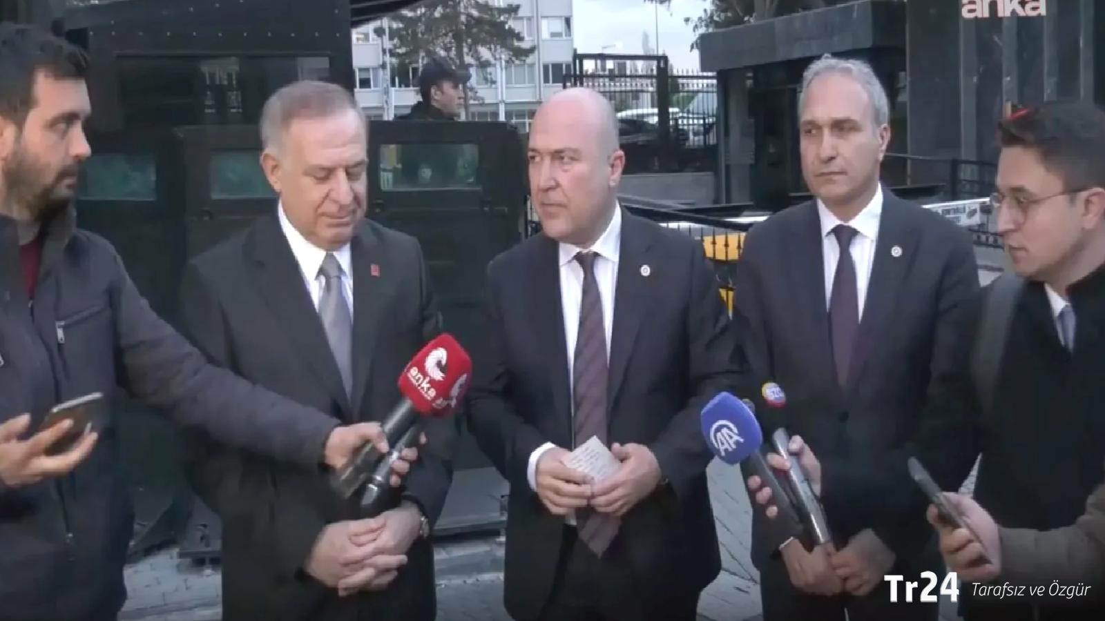 CHP heyeti İçişleri Bakanı ile görüştü: Belediye başkanlarımızın göreve dönmesiyle ilgili hassasiyetimizi paylaştık