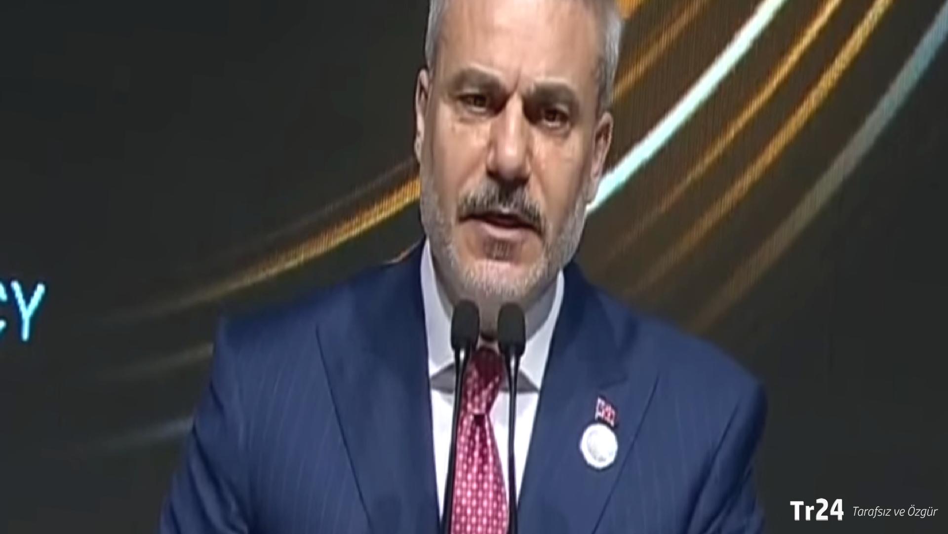 Dışişleri Bakanı Fidan: İsrail’e ‘dur’ demeli