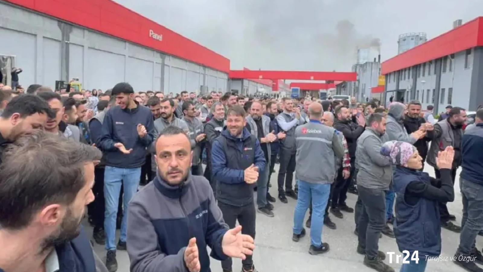 Doğtaş ve Kelebek fabrikalarındaki 2 bin işçi iş bıraktı: Promosyon ödemeleri yapılana kadar greve devam edecekler