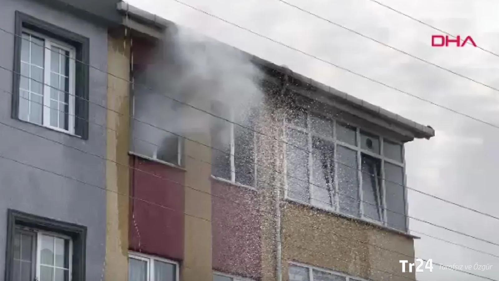 Evi ateşe verdi, babasını arayıp söndürmesini istedi