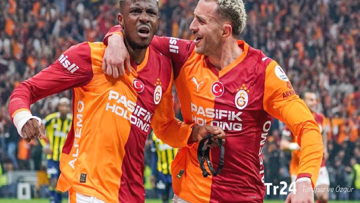 Galatasaray farkı açtı: Fenerbahçe ile puan farkı 7 oldu