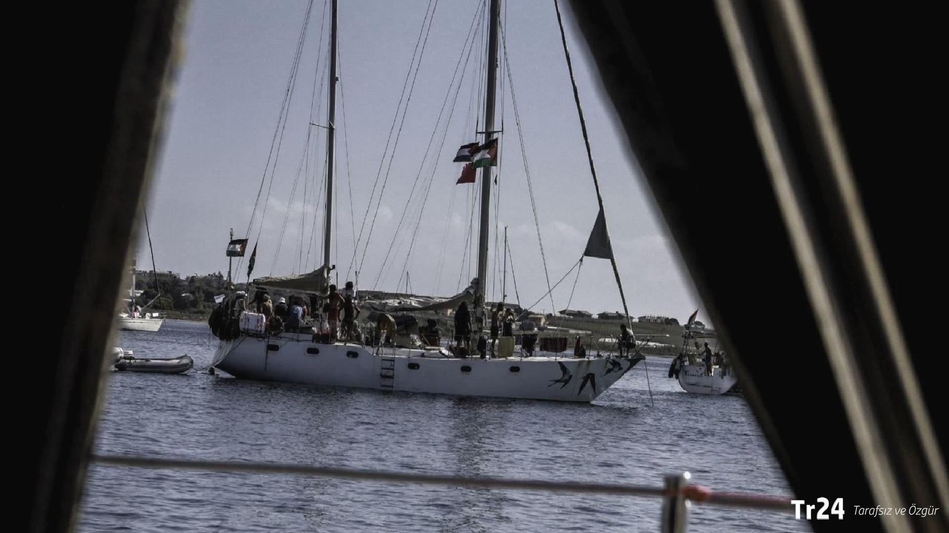 İsrail Donanması, Sumud Filosu’na müdahalede bulunuyor