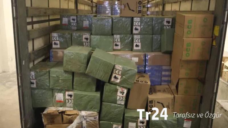 Kapıkule’de 33 milyonluk kaçak eşya yakalandı