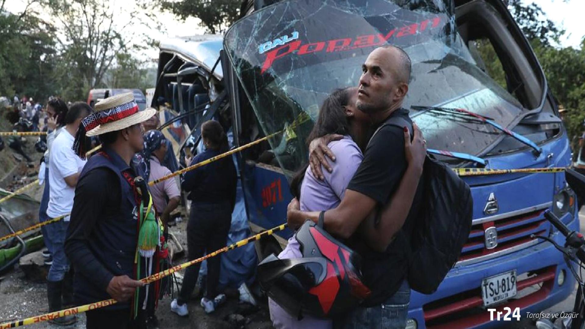 Kolombiya’da bombalı saldırı: Patlamada 14 kişi hayatını kaybetti