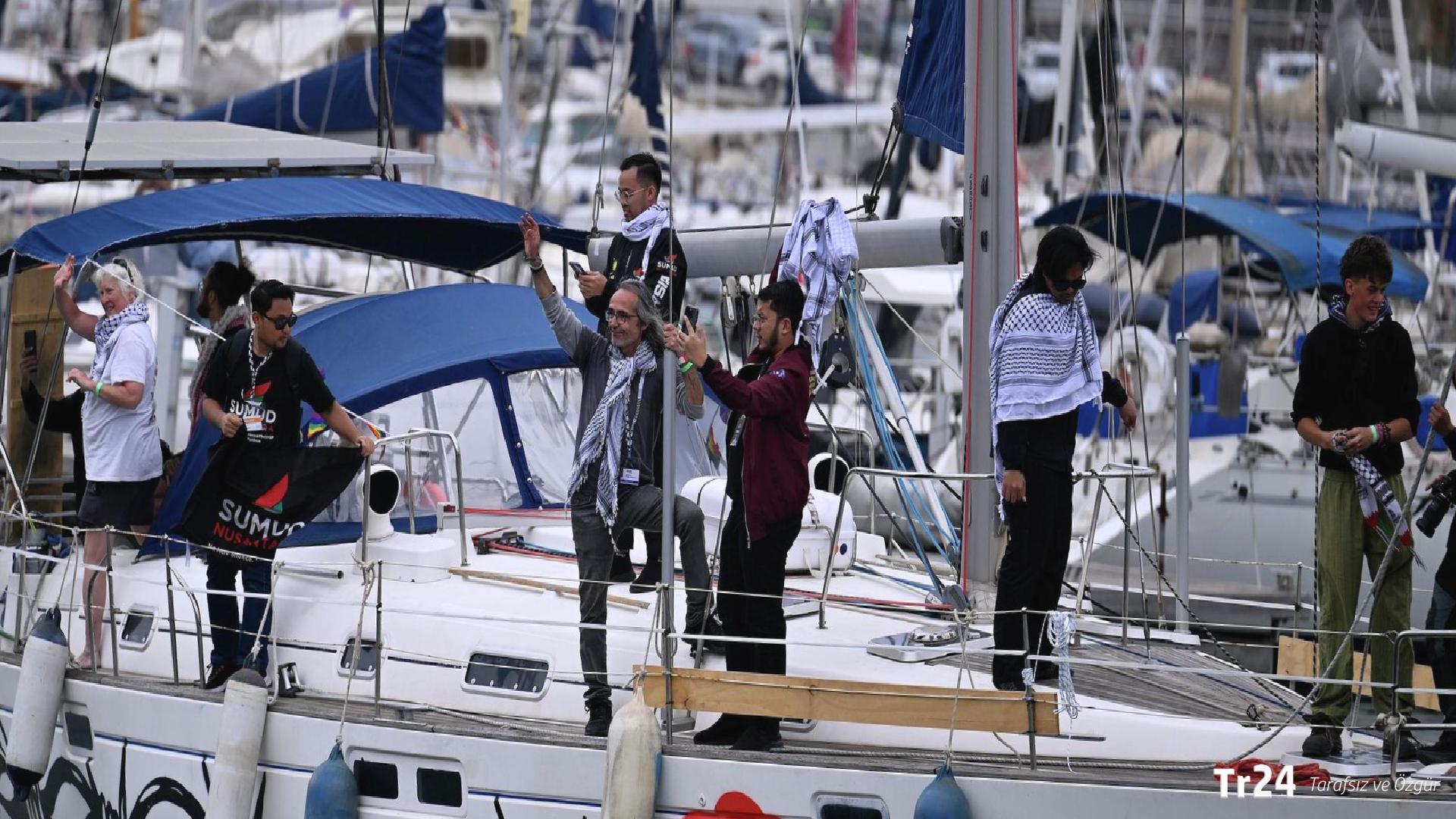Küresel Sumud Filosu İtalya’ya ulaştı: Gazze için ikinci yolculuk hazırlığı