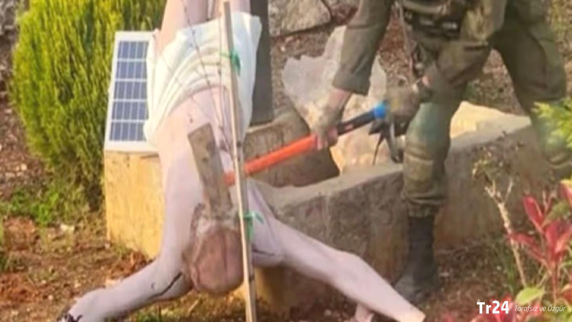 Lübnan’da Hz. İsa heykelini parçalayan İsrail askerine 30 gün hapis