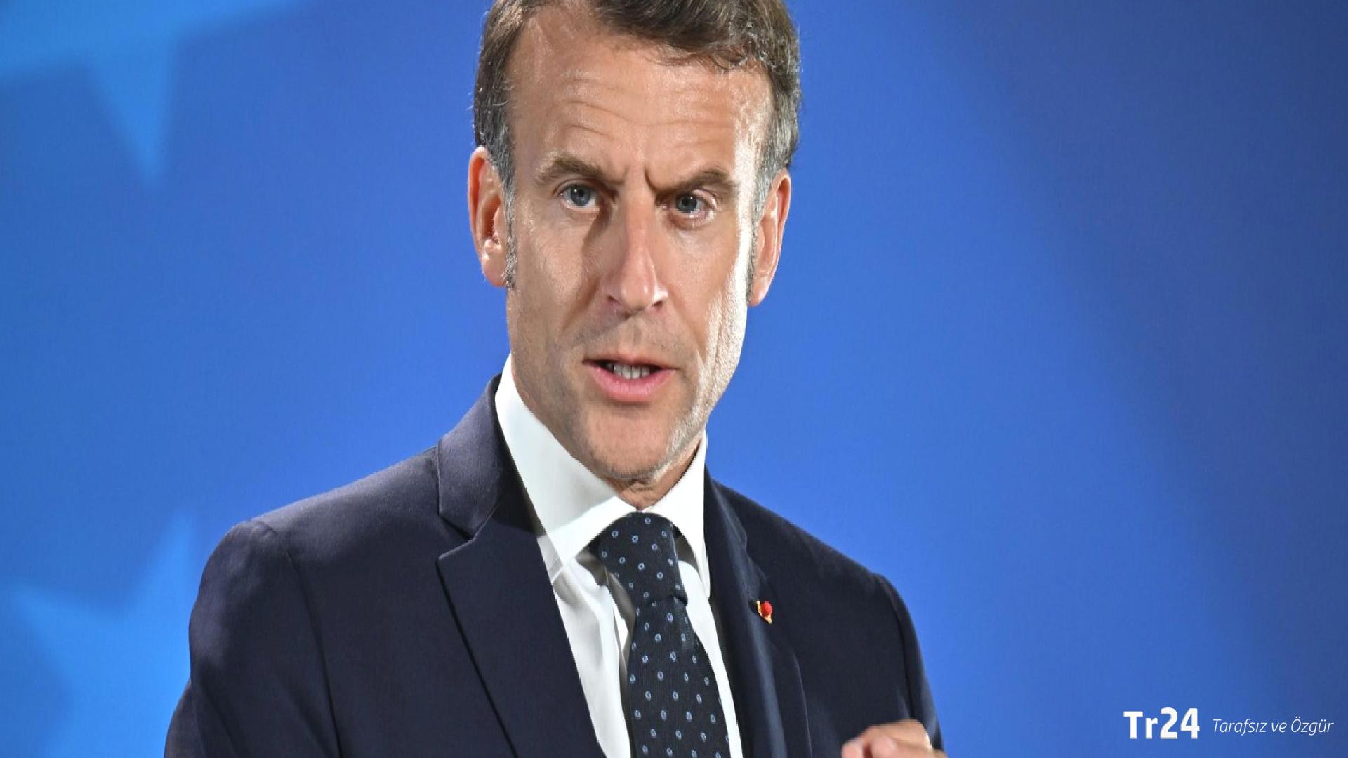 Macron: Ukrayna’ya kredi ve yeni yaptırımlar Rusya’ya ‘çok güçlü bir sinyal’