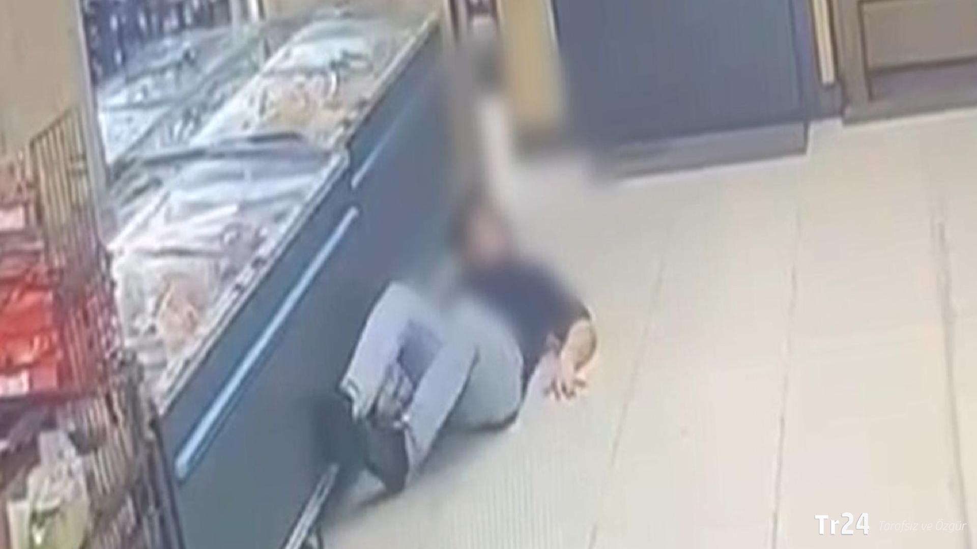 Market çalışanına yumruklu saldırı: Kafasını çarparak düştü, saldırgan yakalandı