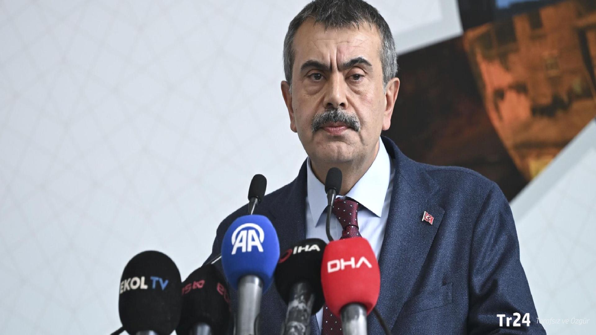 Milli Eğitim Bakanı Tekin’den okul saldırılarıyla ilgili açıklama