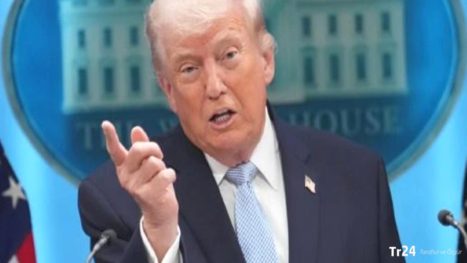 Trump: İran’la yapılacak anlaşmanın ilk maddesi nükleer silahtan vazgeçmesi olacak