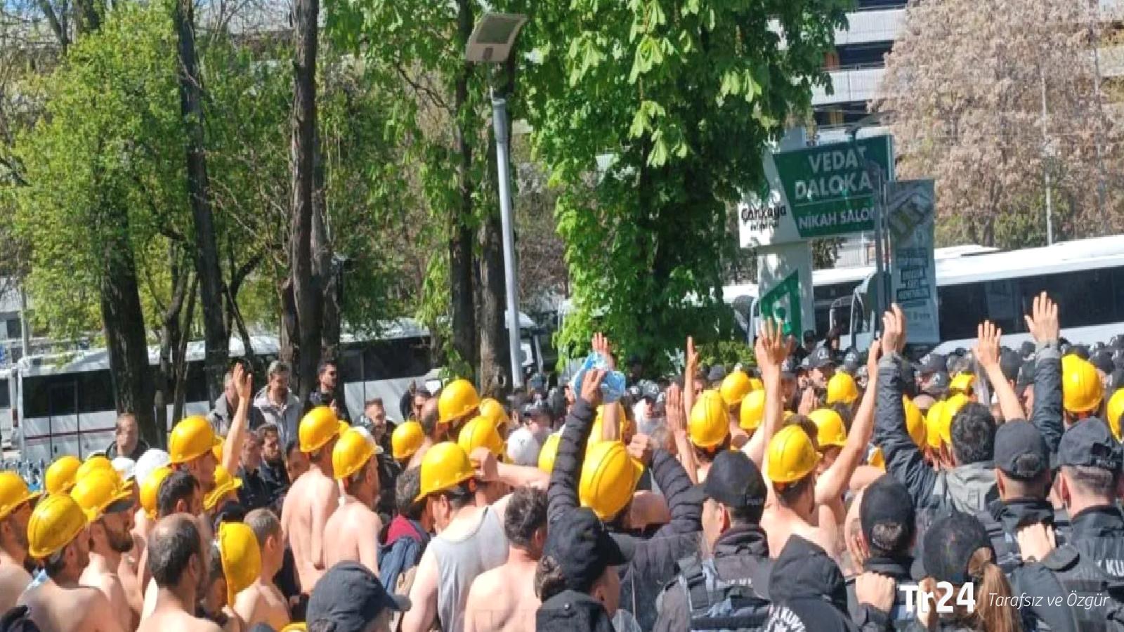 TTB’den Doruk Madencilik işçilerine yönelik polis müdahalesine tepki: Göz yaşartıcı gazların yoğun bir biçimde kullanılması ölümcül olabilir