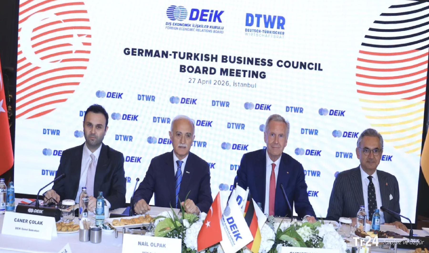 Türkiye-Almanya ticaretinde hedef 10 yılda 250 milyar Euro