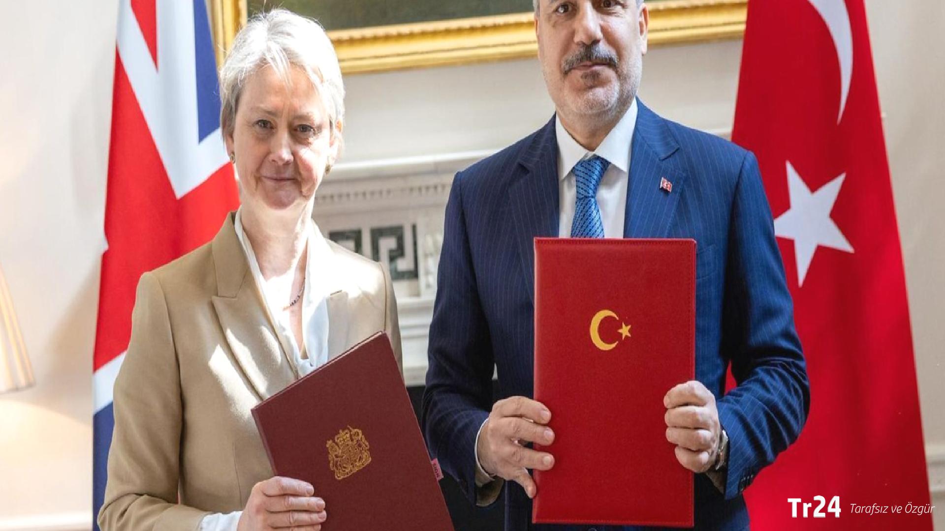 Türkiye ve İngiltere arasında Stratejik Ortaklık Çerçeve Belgesi imzalandı