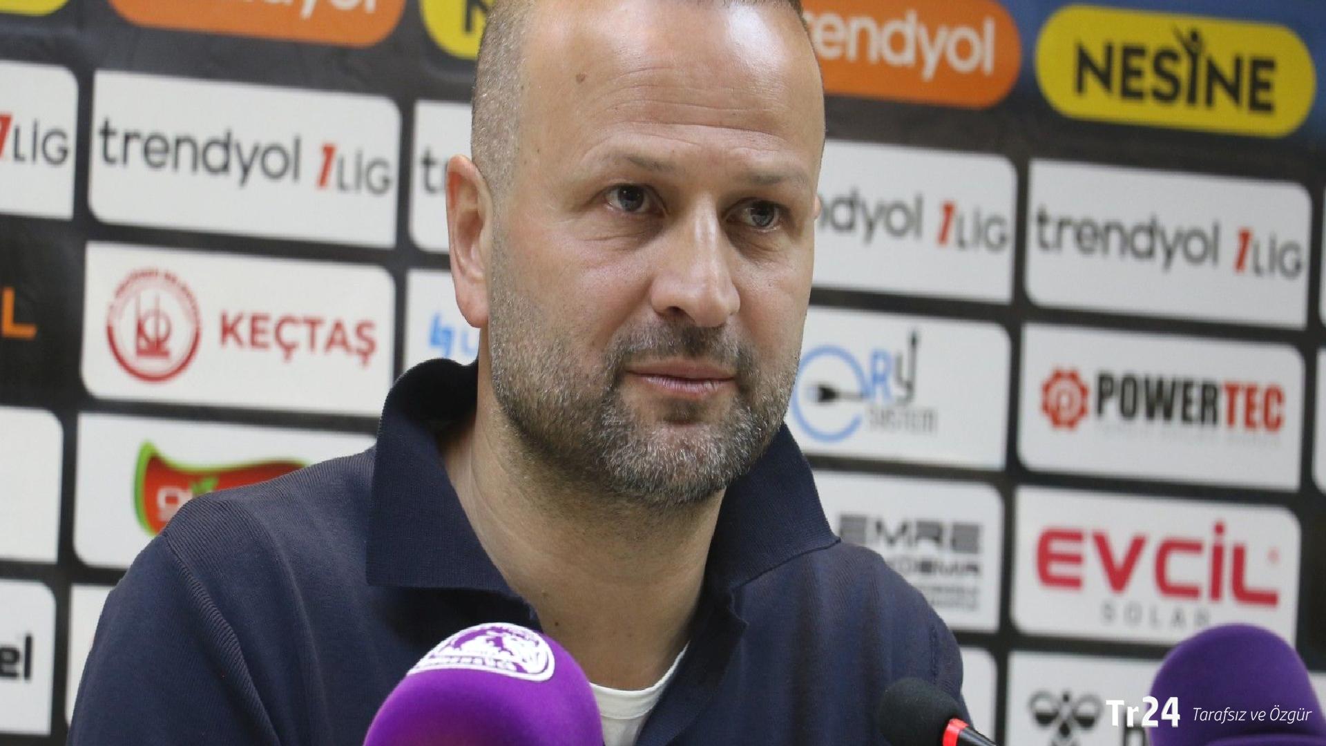 Vanspor FK Teknik Direktörü Osman Zeki Korkmaz: “İçeride konuştuk… Bize yakışmadı”