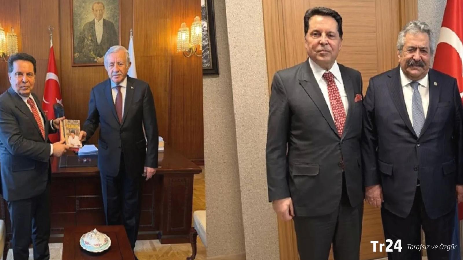 Yerine kayyım atanan Esenyurt Belediye Başkanı Ahmet Özer, MHP kurmaylarını ziyaret etti