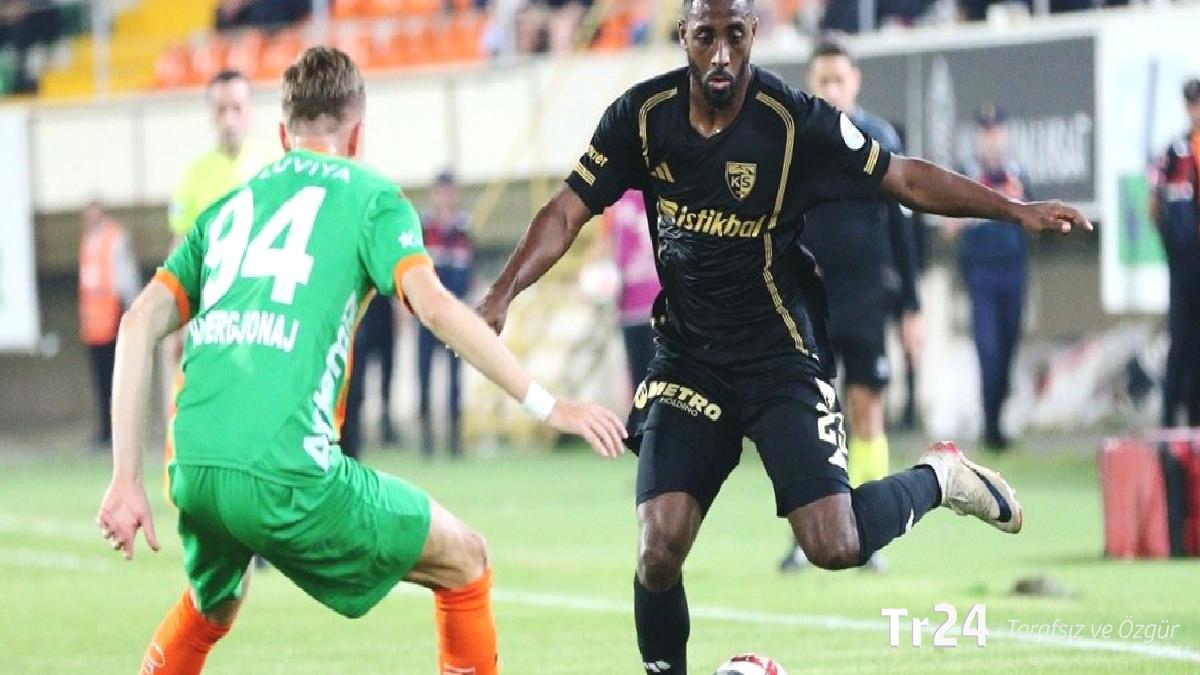 Alanyaspor, Kayserispor’u kümeye yolladı!