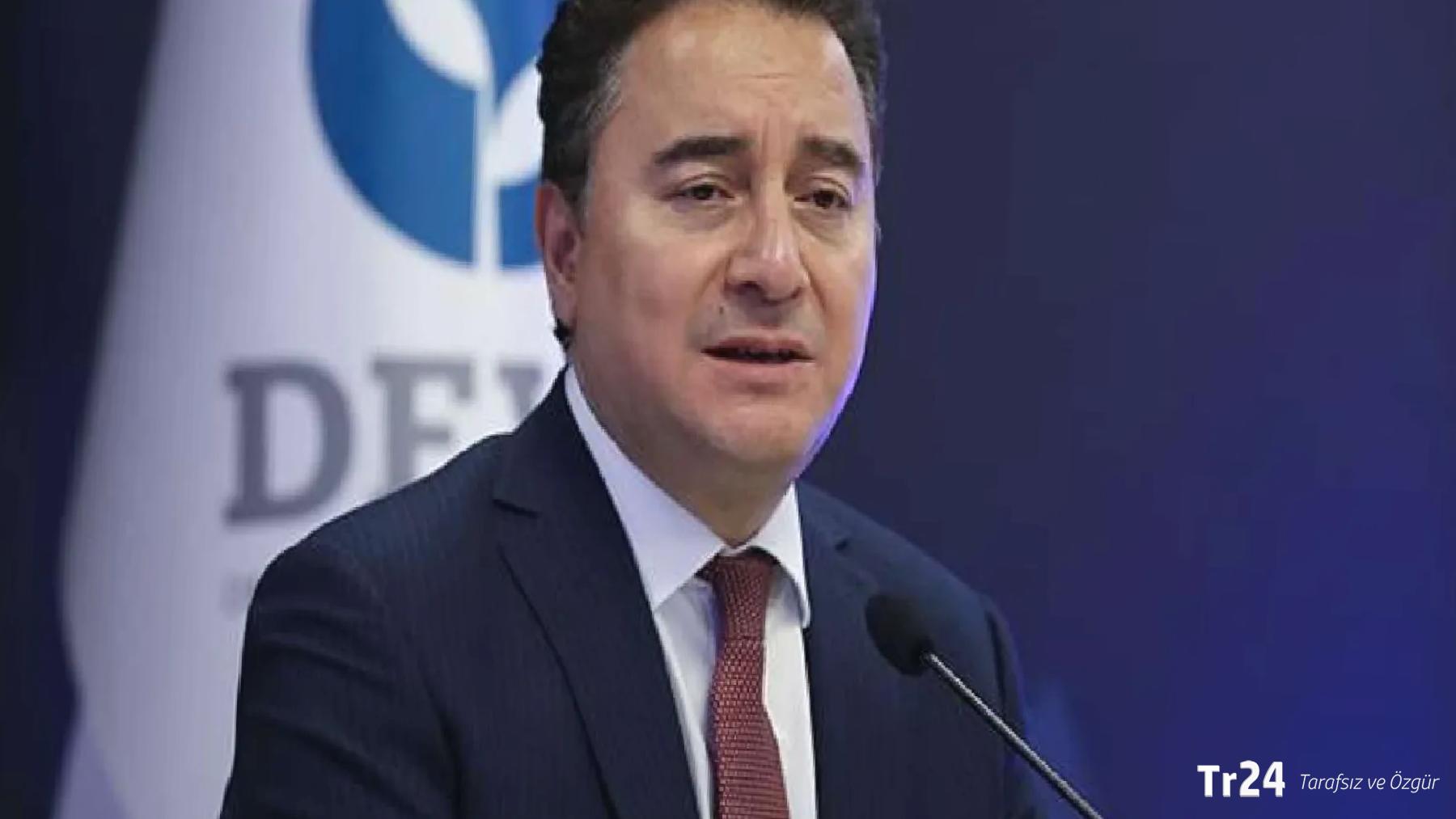 Ali Babacan: Ülkeyi CHP’ye bırakmak istemiyoruz