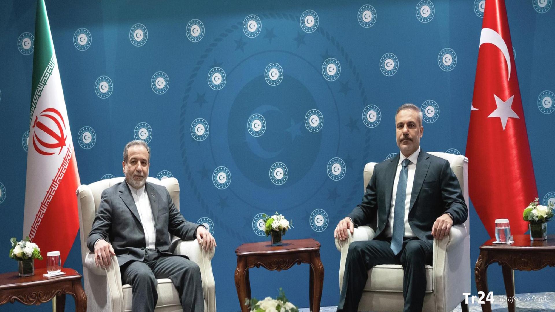 Bakan Fidan, İranlı mevkidaşı Arakçi’yle görüştü