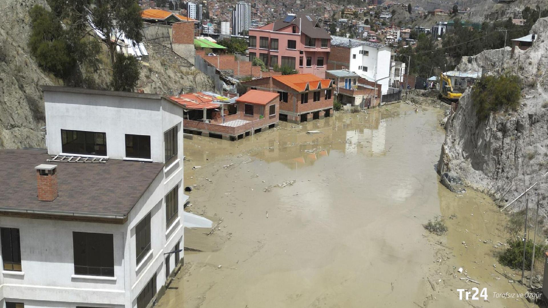 Bolivya’da sel ve toprak kaymalarında en az 16 kişi hayatını kaybetti