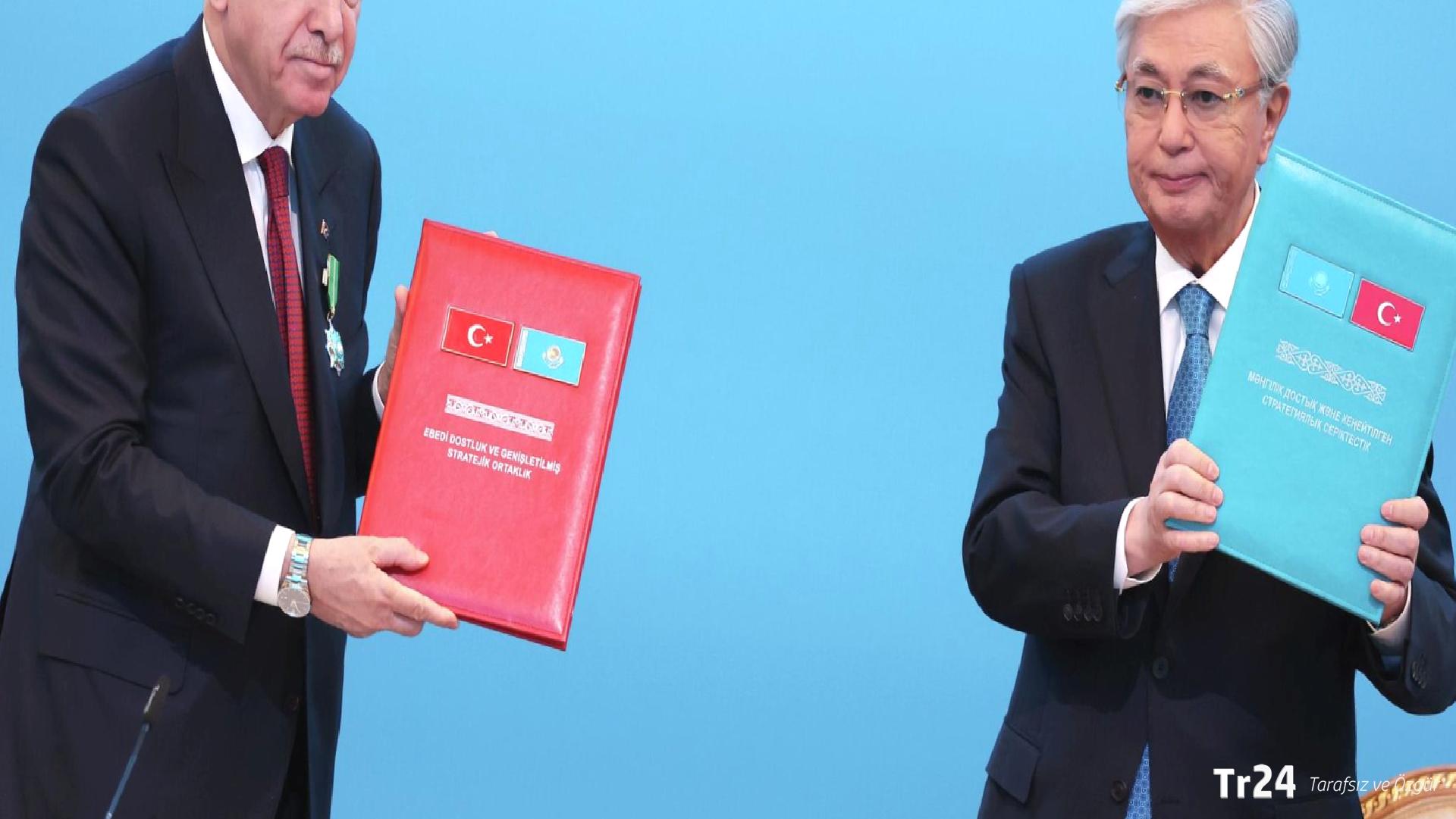Erdoğan: Kazakistan’dan daha fazla miktarda petrolü ülkemiz üzerinden dünya pazarlarına ulaştırmayı arzu ediyoruz