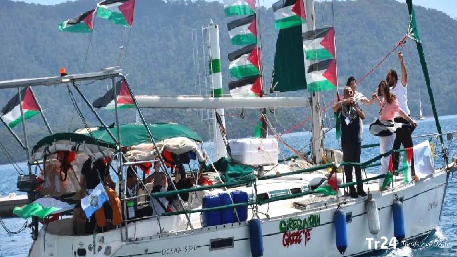 Gazze ablukasını kırmak için Türkiye’den yola çıkan ilk filo: Küresel Sumud Filosu 54 tekneyle Marmaris’ten Akdeniz’e açıldı