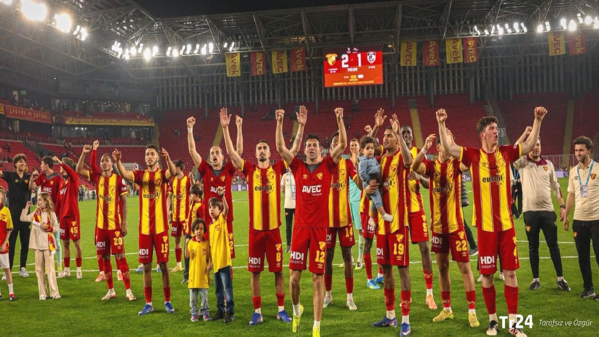Göztepe iç saha performansıyla göz doldurdu