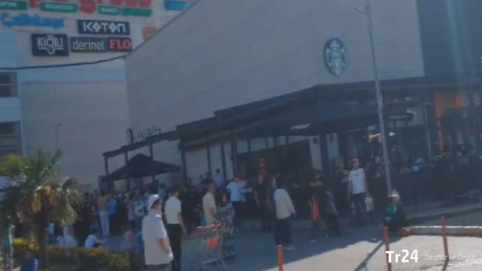 İçeridekiler tahliye edilmişti; Pendik’te AVM’de çıkan yangın söndürüldü