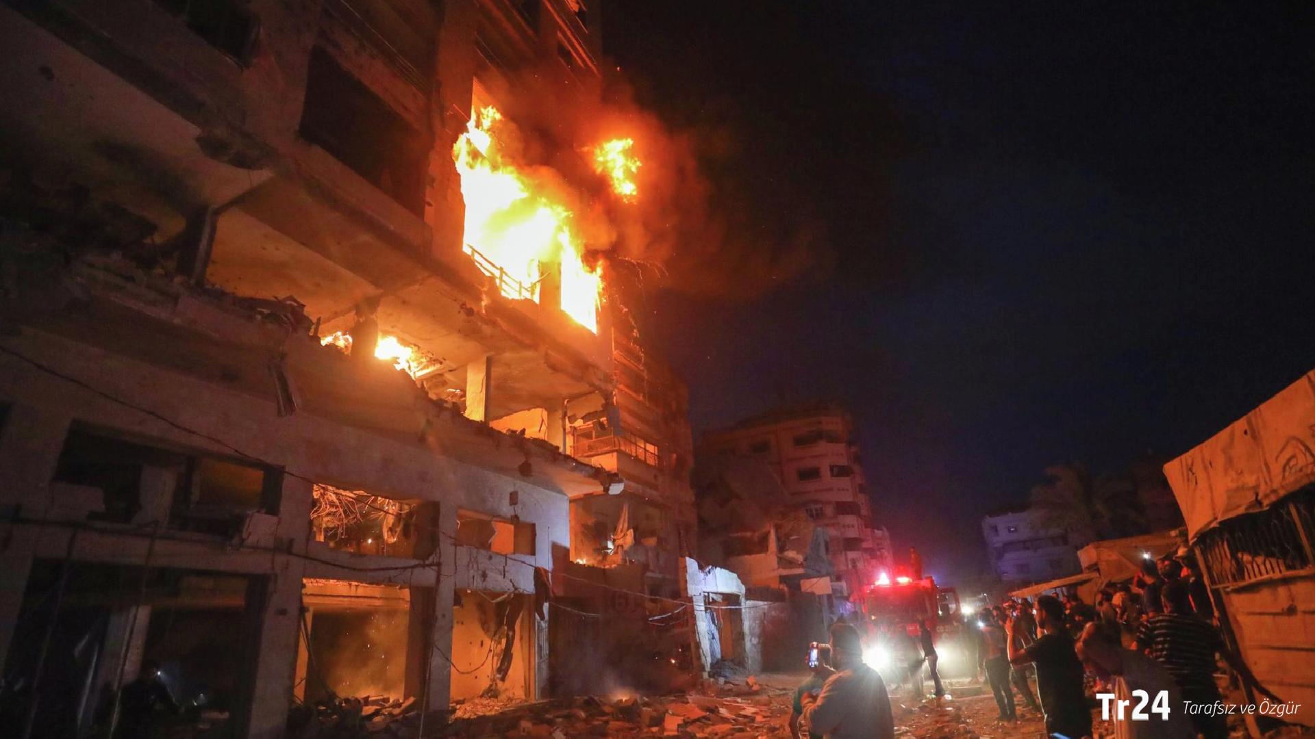 İsrail, Gazze’yi vurdu: Ölü ve yaralılar var