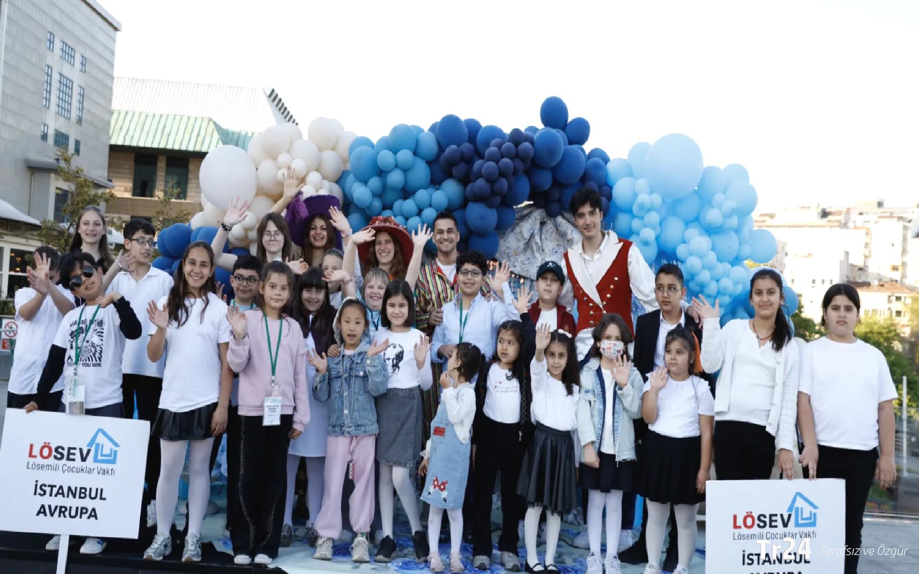 LÖSEV’in Uluslararası Lösemili Çocuklar Haftası’nda çocuklar Bursa ve İstanbul’da buluştu