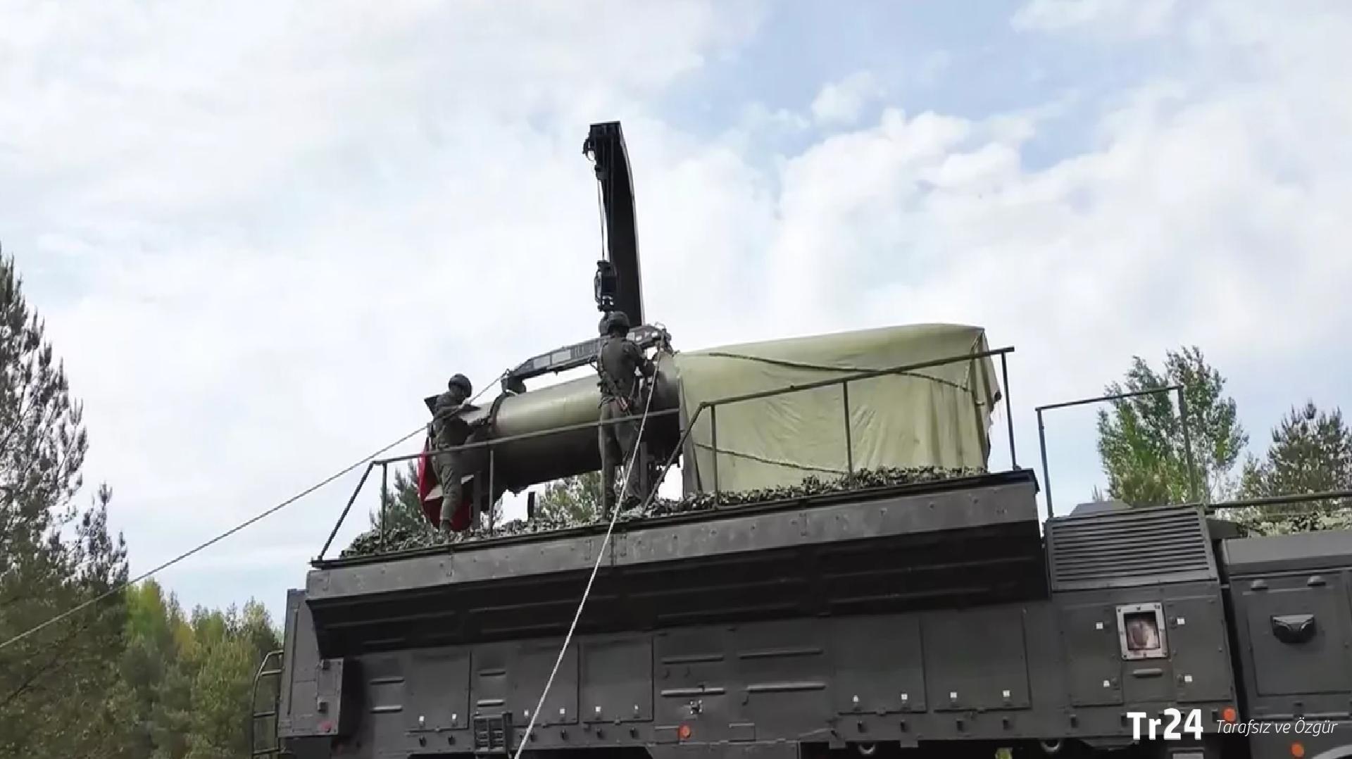 Lukaşenko ve Putin video konferans yoluyla nükleer kuvvetlerin ortak tatbikatını gerçekleştirdi