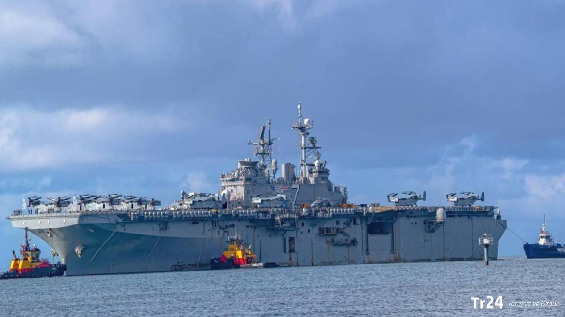 Maduro’nun kaçırılmasında rol alan amfibi saldırı gemisi, Porto Riko’da tekrar ortaya çıktı