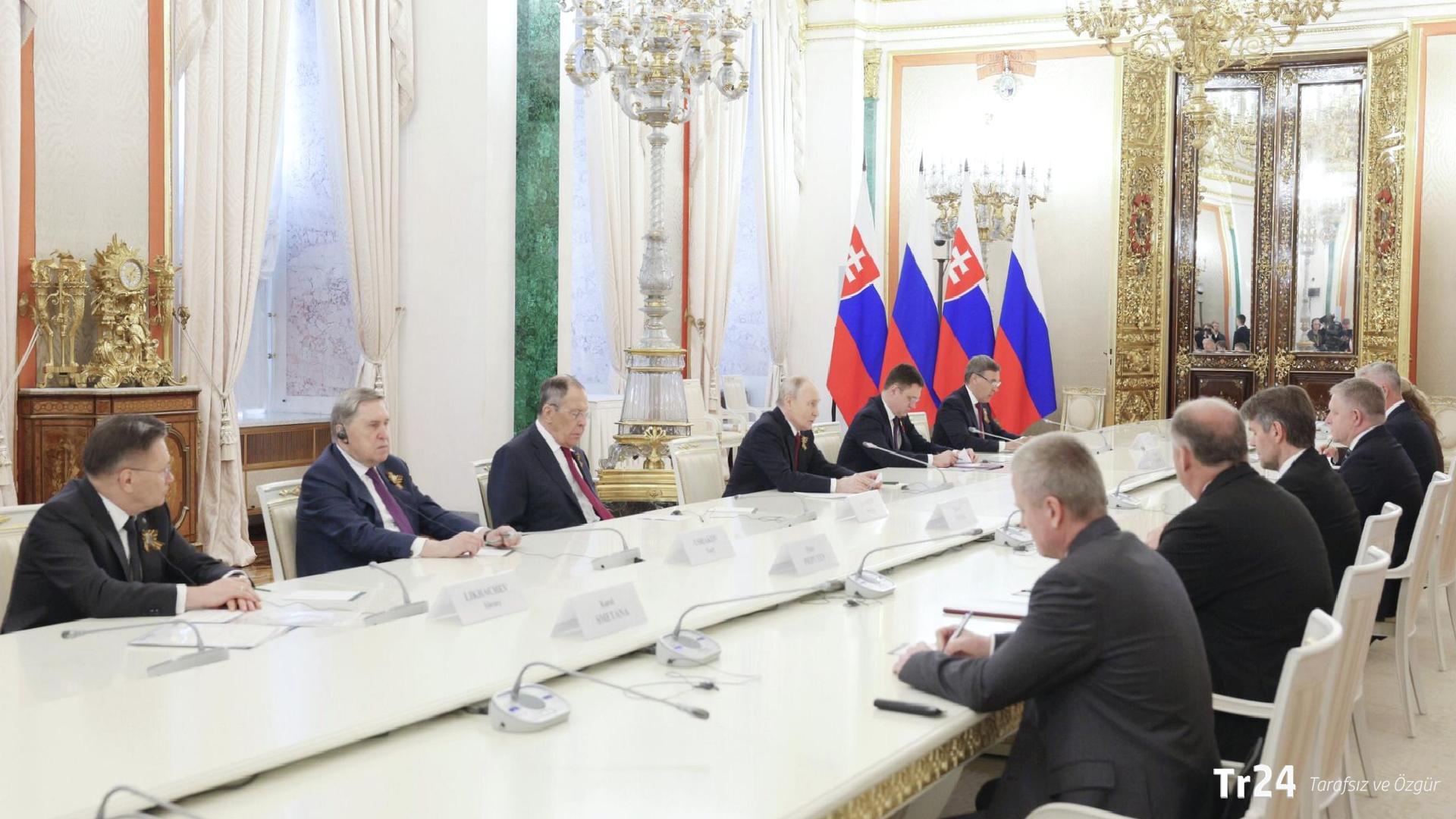 Putin-Fico görüşmesi bitti: Ukrayna konusu görüşüldü