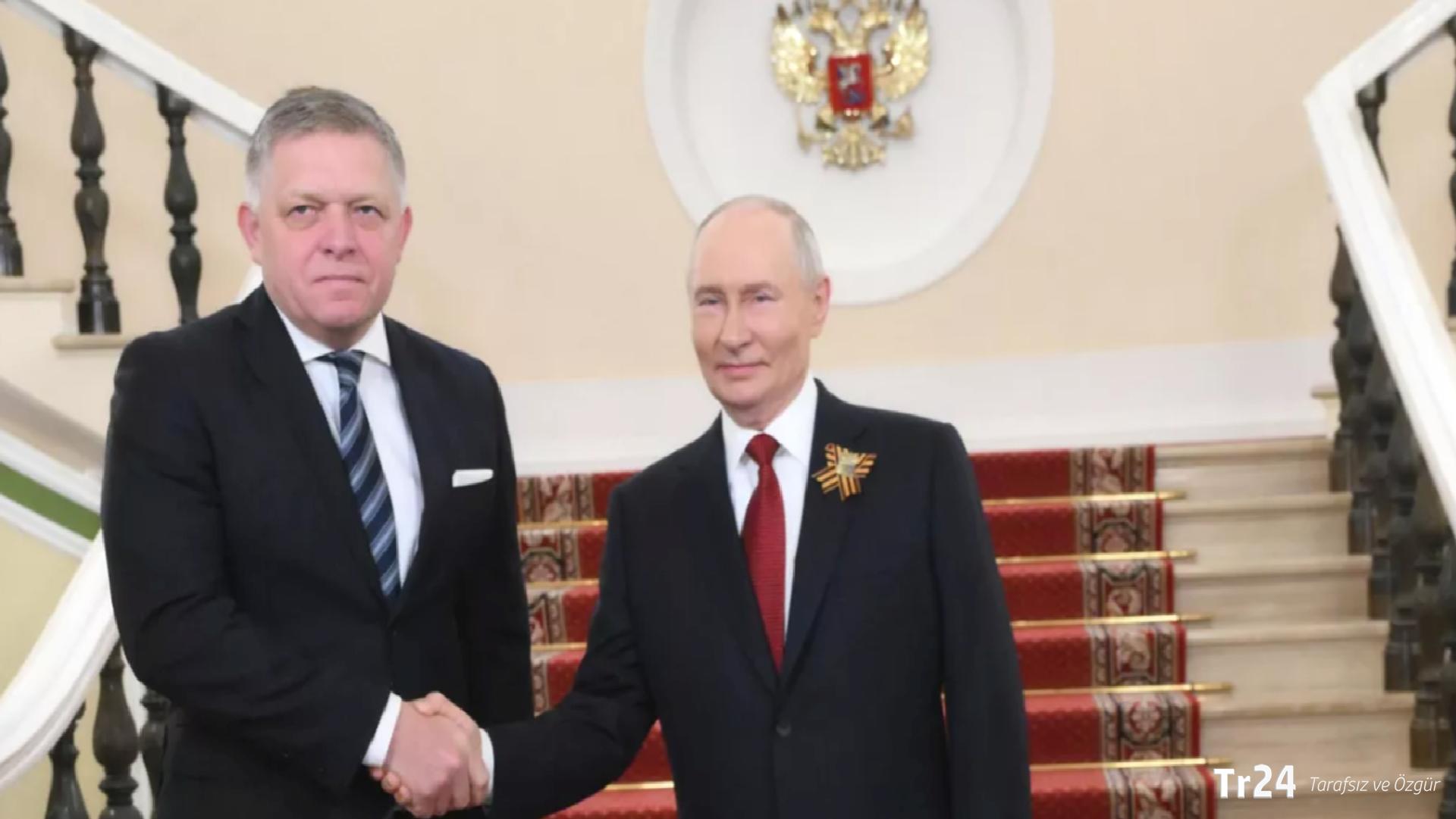 Putin, Slovakya Başbakanı Fico’yu Kremlin’de kabul etti