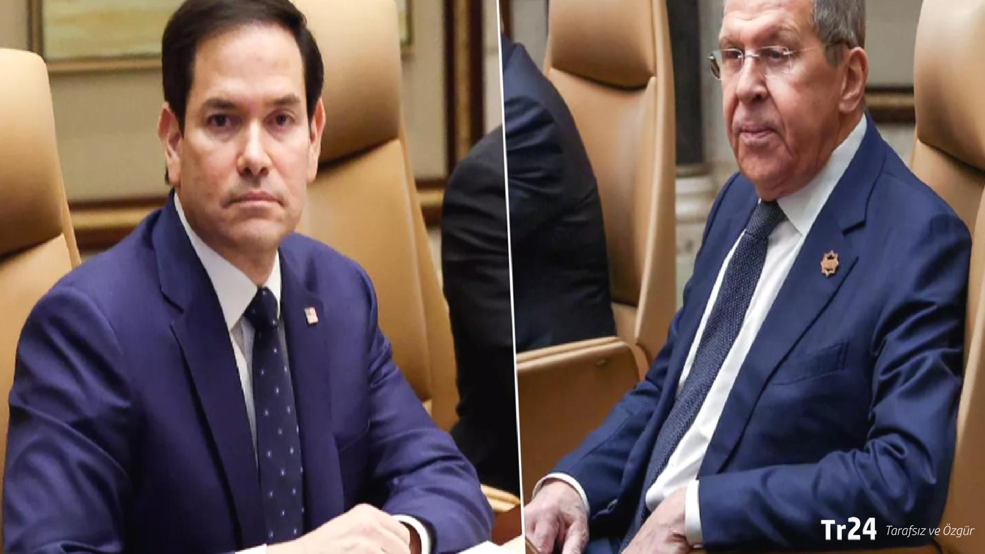 Rusya Dışişleri Bakanlığı: Lavrov, Rubio ile bir telefon görüşmesi gerçekleştirdi