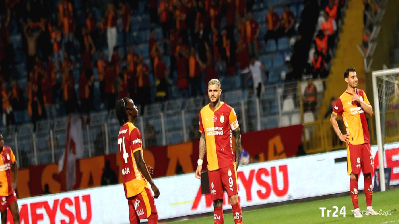 Şampiyon Galatasaray sezonu mağlubiyetle kapattı