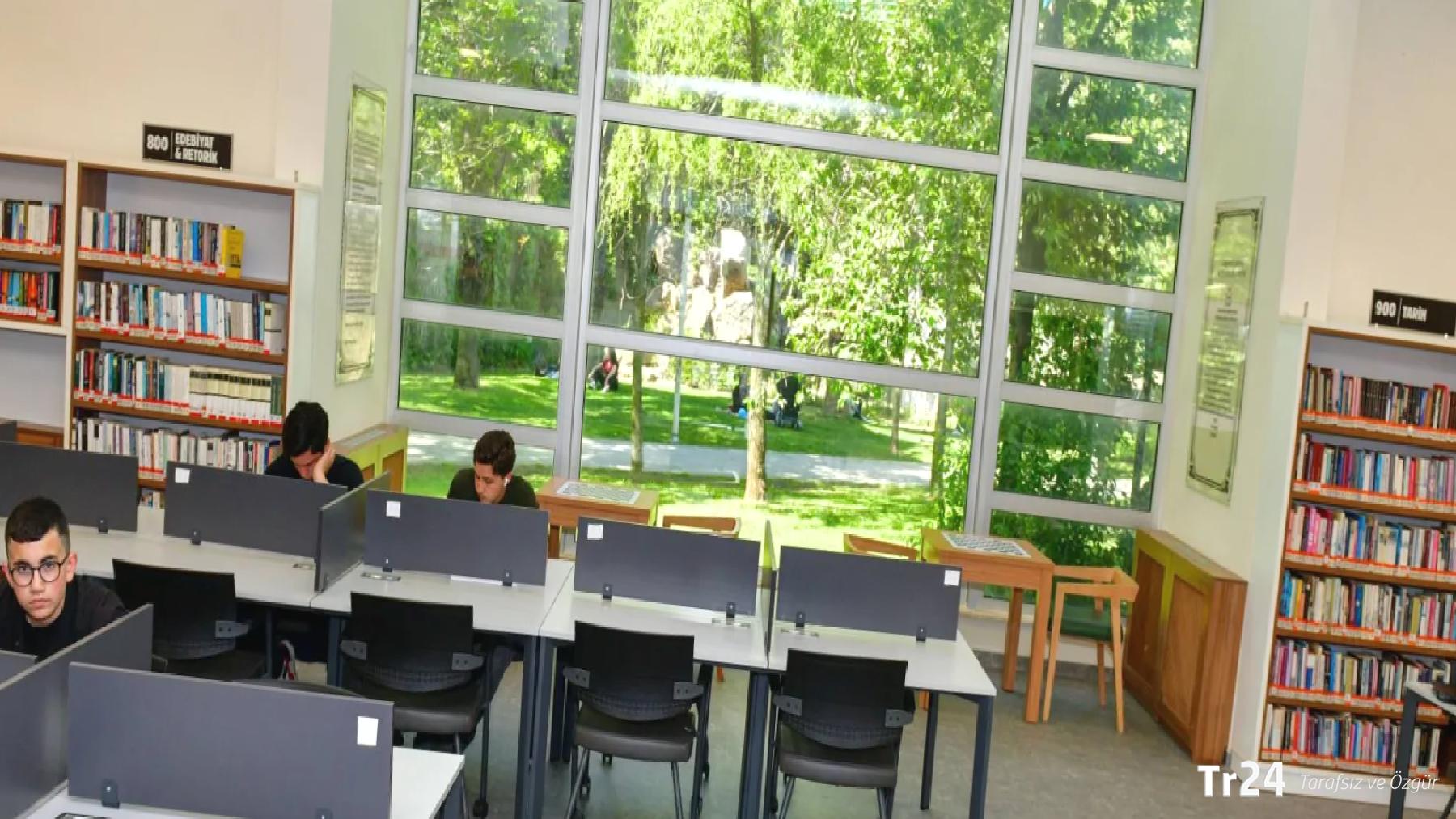 Sezai Karakoç Kütüphanesi yenilenen yüzüyle yeniden hizmete açıldı