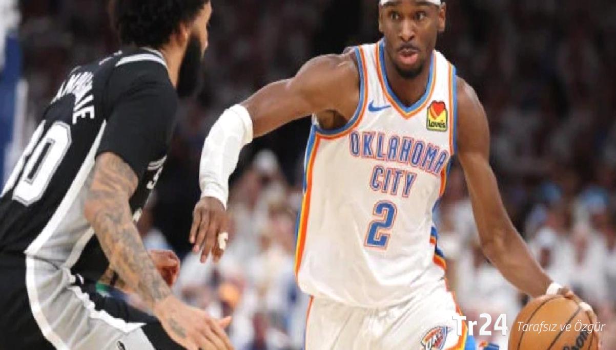 Thunder, NBA Batı Konferansı final serisinde 3-2 öne geçti