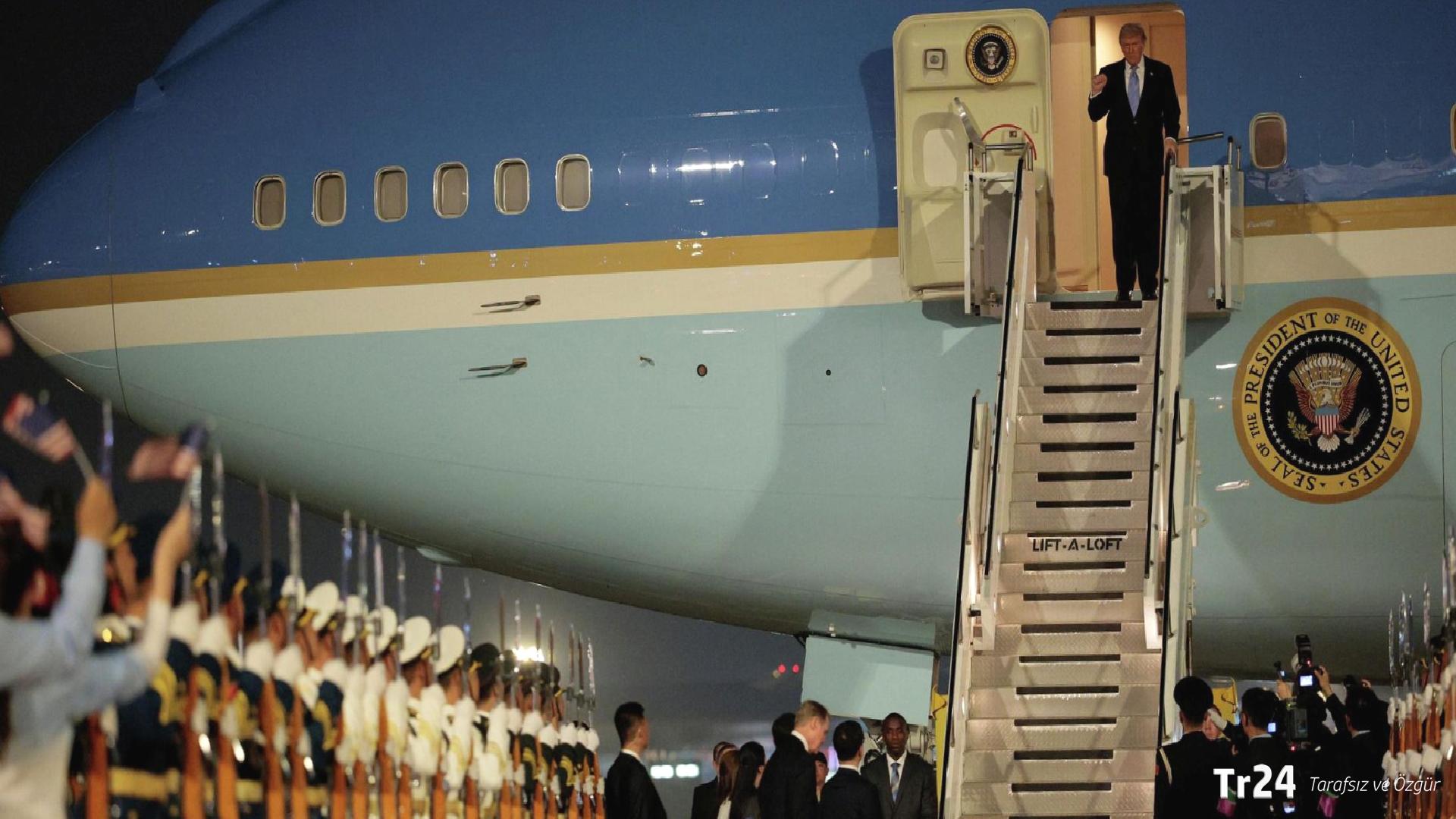 Trump, Çin’in başkenti Pekin’e iniş yaptı: Şi ile görüşme takvimi nasıl?