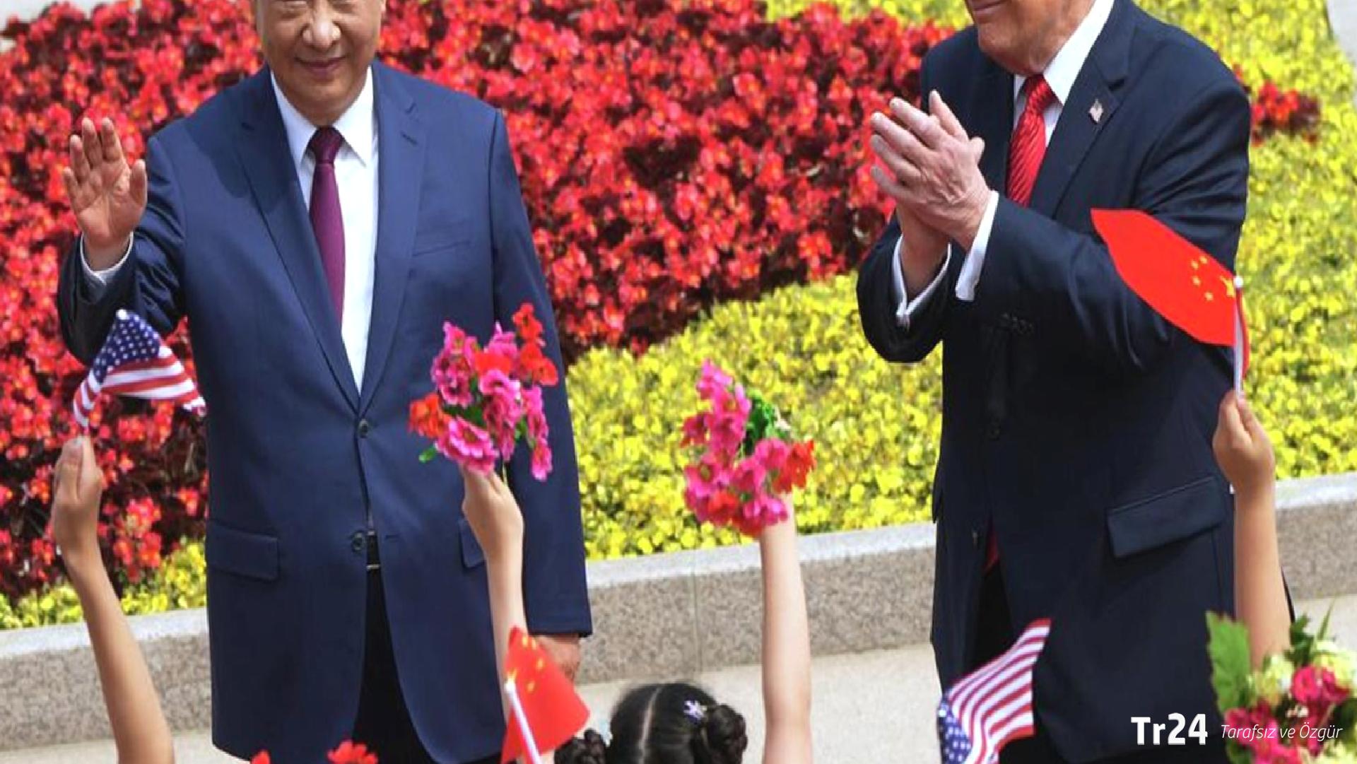 Trump Pekin’de: Resmi törende açıklama yapıldı