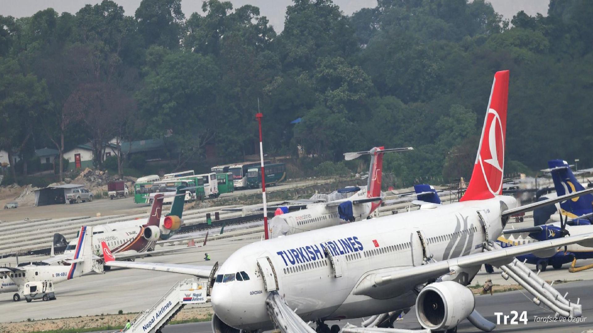 Türk Hava Yolları’nın Katmandu uçağında yangın tehlikesi: Yolcular ve mürettebat tahliye edildi