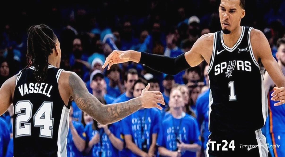 Victor Wembanyama tarihe geçti, Spurs konferans finaline galibiyetle başladı