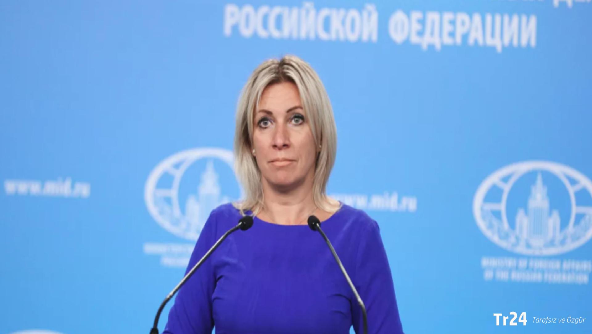 Zaharova: Rusya, Ukrayna’nın Rus gazetecilere karşı işlediği suçlara karşılık verilmesini talep edecek