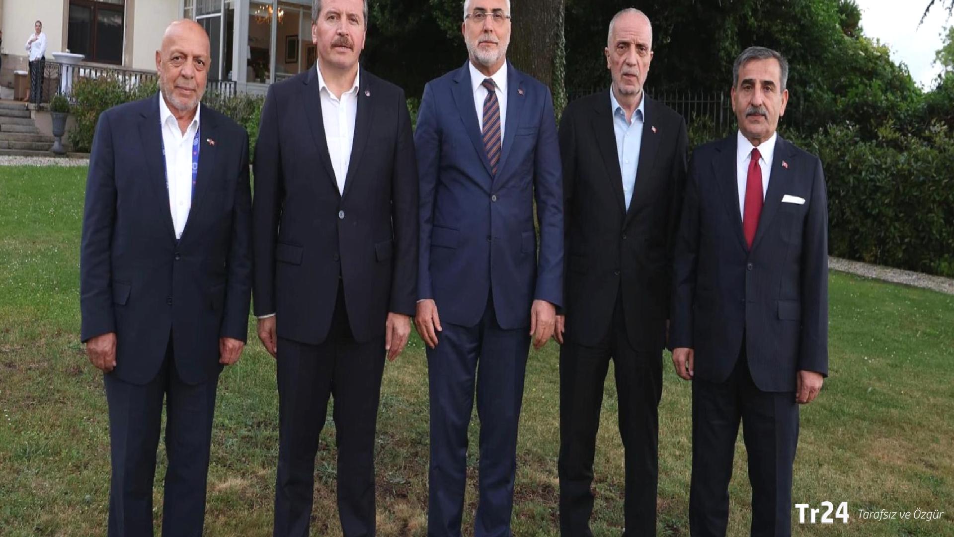 Bakan Işıkhan, işçi, işveren ve memur temsilcileriyle Cenevre’de görüştü