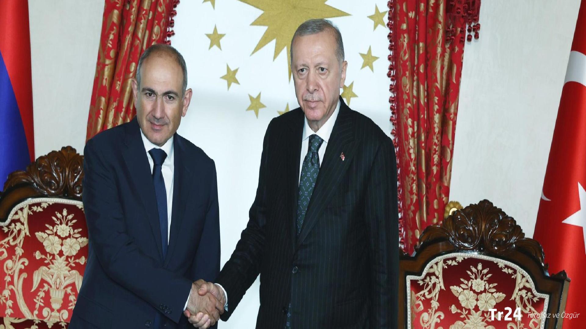 Cumhurbaşkanı Erdoğan, Ermenistan Başbakanı Paşinyan’la görüştü