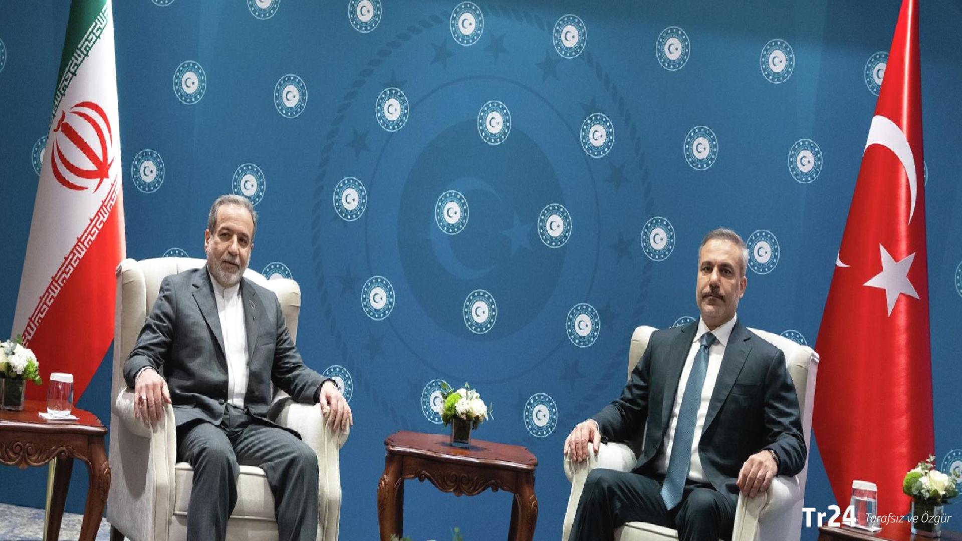 Dışişleri Bakanı Fidan İranlı mevkidaşı Arakçi ile görüştü