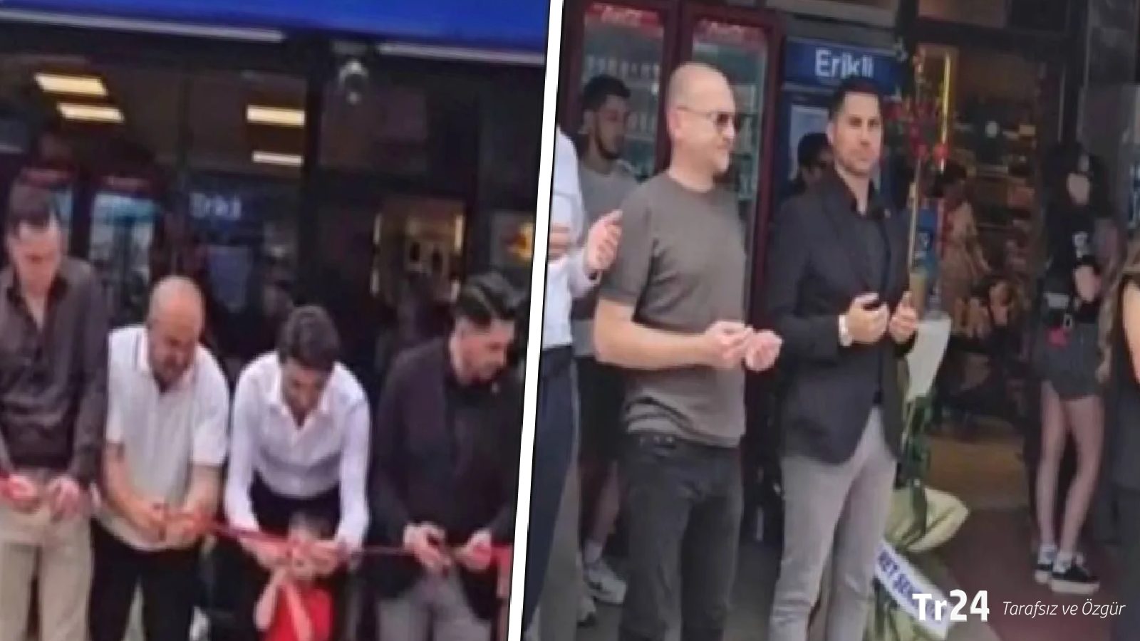 Tekirdağ’da tekel bayisi açılışında dua eden imama soruşturma