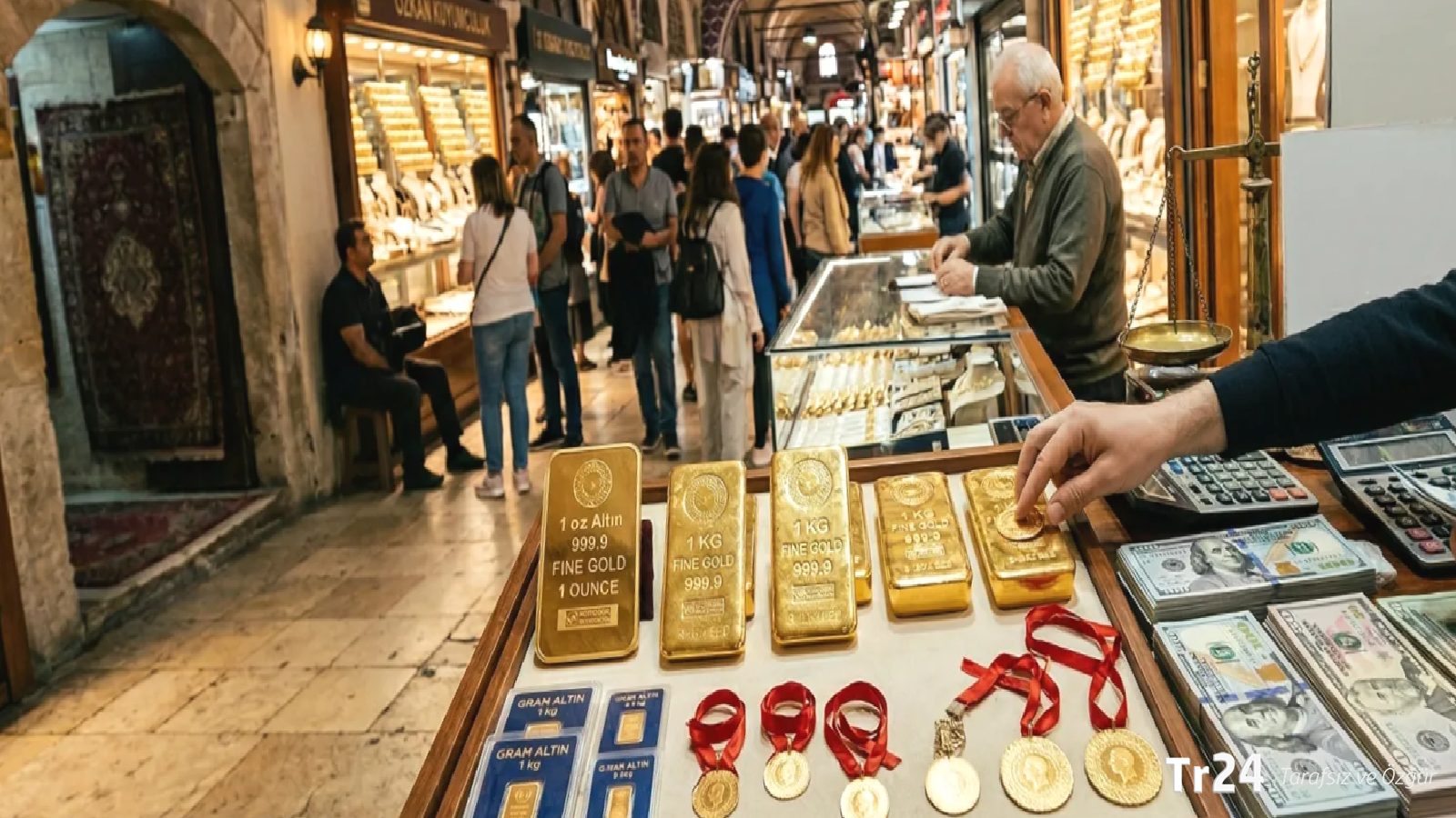 Altında 10 haftanın zirvesi: Gram altın 6 bin 771 liraya çıktı