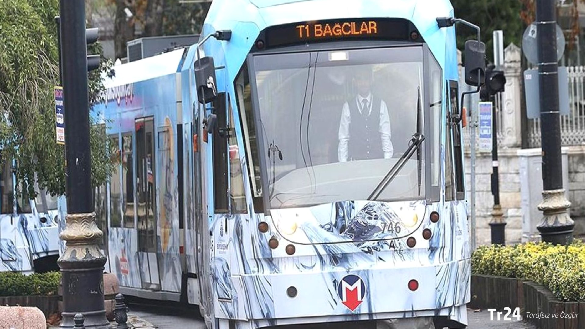 Zeytinburnu’nda T1 Kabataş-Bağcılar Tramvay Hattı’nda iki tramvay çarpıştı